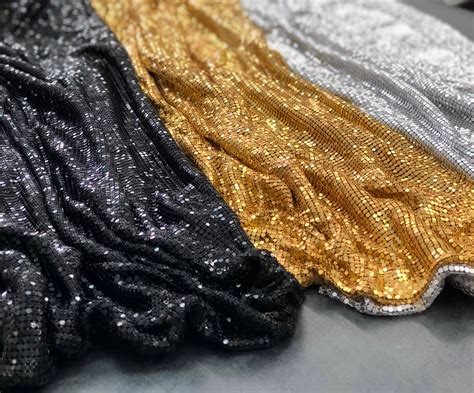 metal fabric for clothes|fabric with metallic accents.